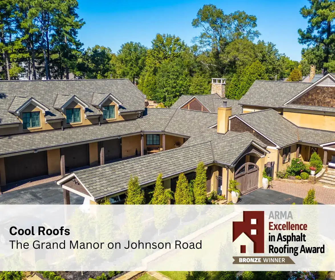 2025 ARMA Bronze Winner - Cool Roofs Grand Manor CertainTeed