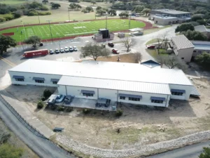 Commercial roofing project by Cool Roofs