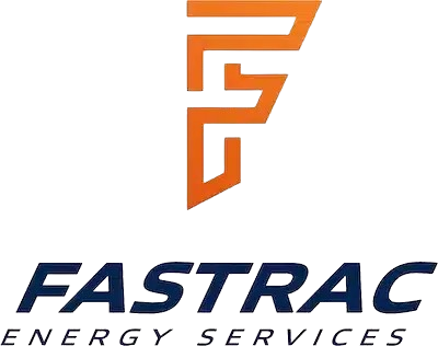Fastrac Energy Services logo and branding for roofing quote requests.