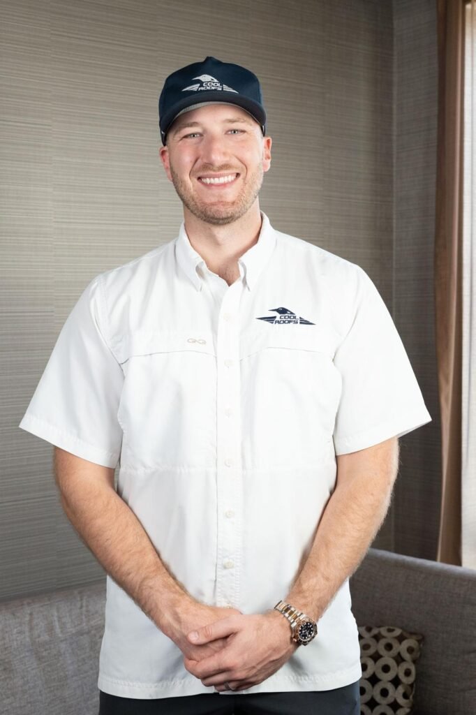 Colt Moncla, Cool Roofs founder, roofing specialist and company leader
