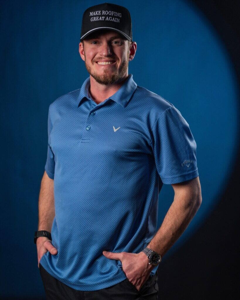 Cool Roofs roofing specialist Colt Rush and team member portrait