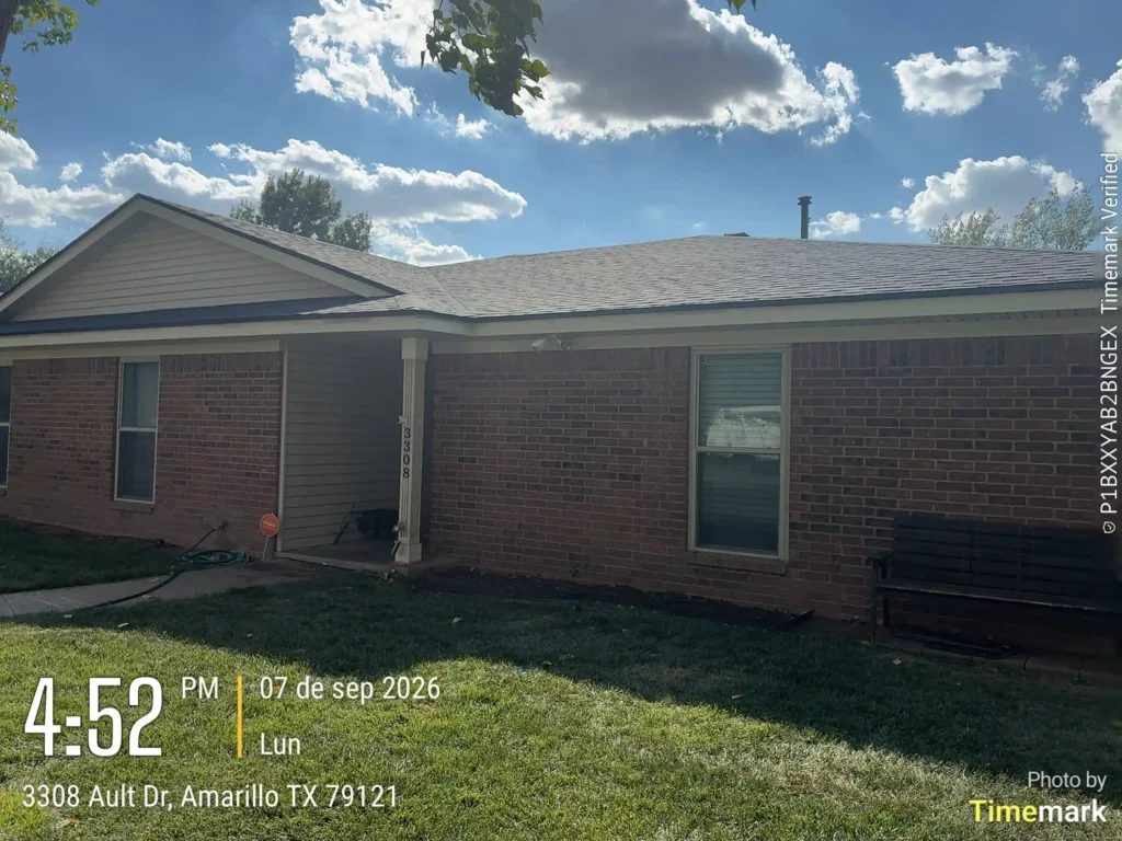 Architectural Shingle Roof Replacement in Amarillo, TX