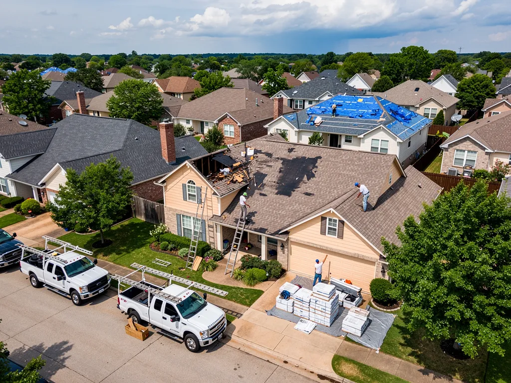 How Do Top-Rated Memphis Roofers Handle Storm Damage